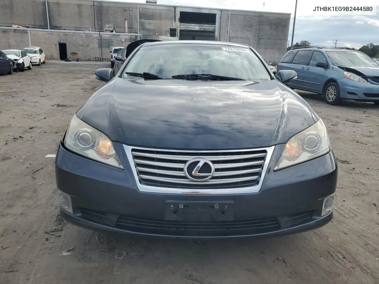 JTHBK1EG9B2444580 2011 Lexus Es 350