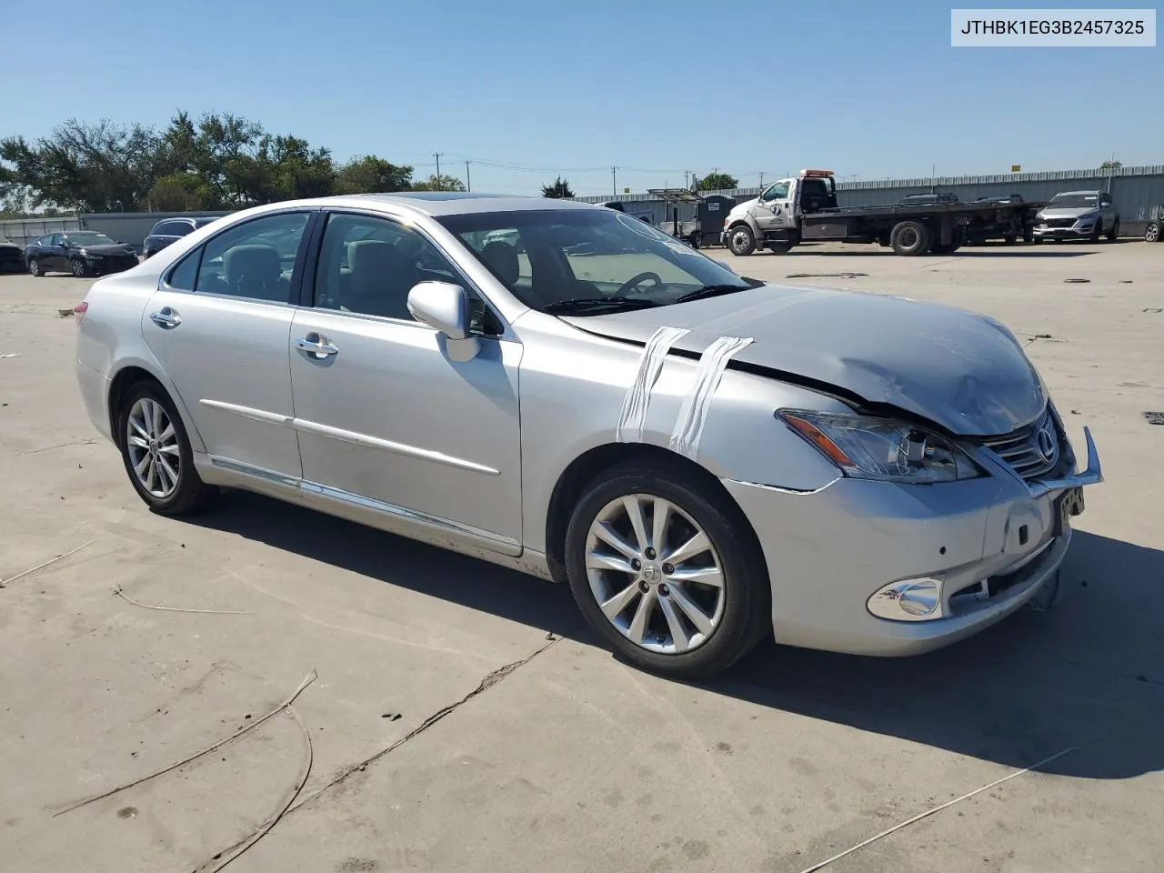 2011 Lexus Es 350 VIN: JTHBK1EG3B2457325 Lot: 72653884