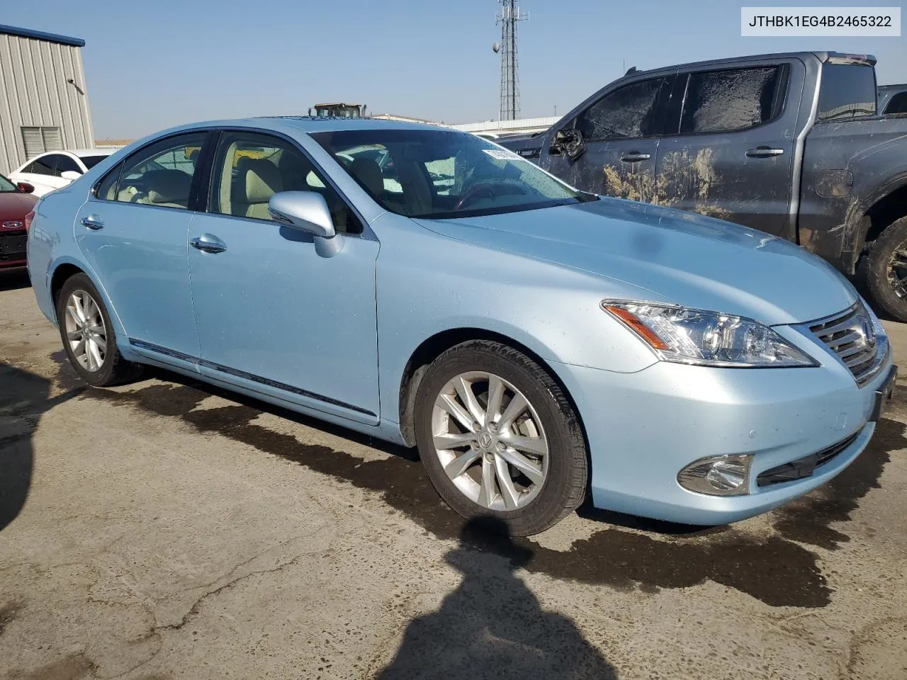 2011 Lexus Es 350 VIN: JTHBK1EG4B2465322 Lot: 74301804