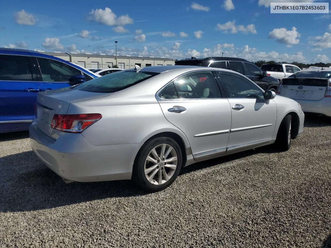 2011 Lexus Es 350 VIN: JTHBK1EG7B2453603 Lot: 74396014