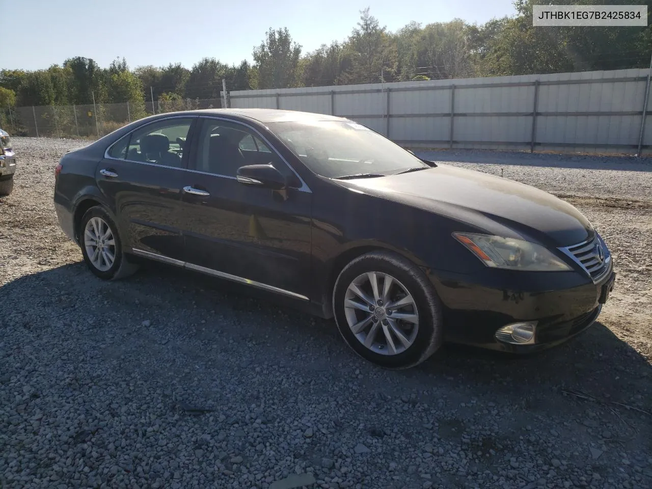 JTHBK1EG7B2425834 2011 Lexus Es 350