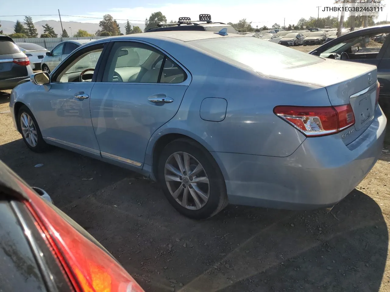 2011 Lexus Es 350 VIN: JTHBK1EG3B2463111 Lot: 75932524