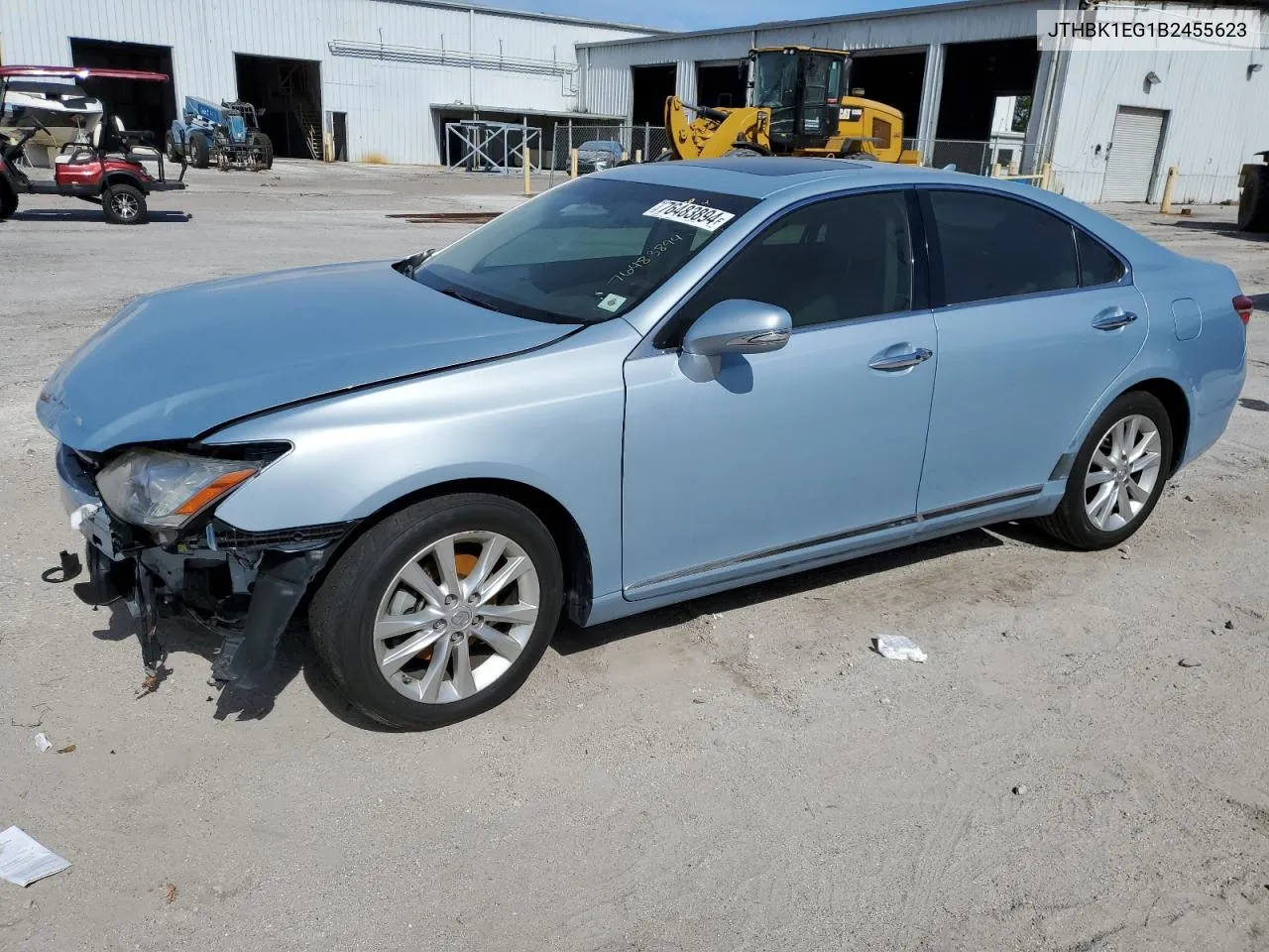 2011 Lexus Es 350 VIN: JTHBK1EG1B2455623 Lot: 76483894