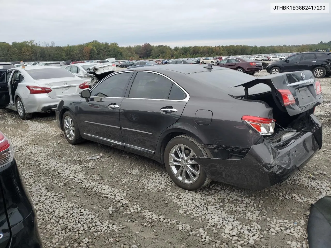 2011 Lexus Es 350 VIN: JTHBK1EG8B2417290 Lot: 78006144