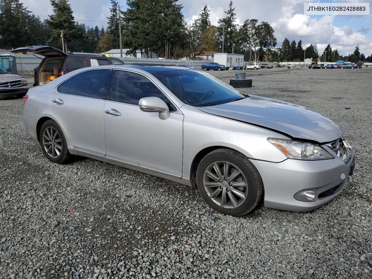 2011 Lexus Es 350 VIN: JTHBK1EG2B2428883 Lot: 78486244