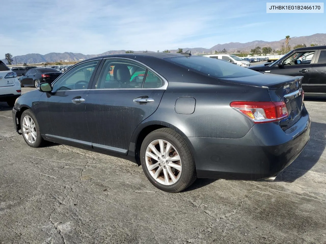 2011 Lexus Es 350 VIN: JTHBK1EG1B2466170 Lot: 79897684