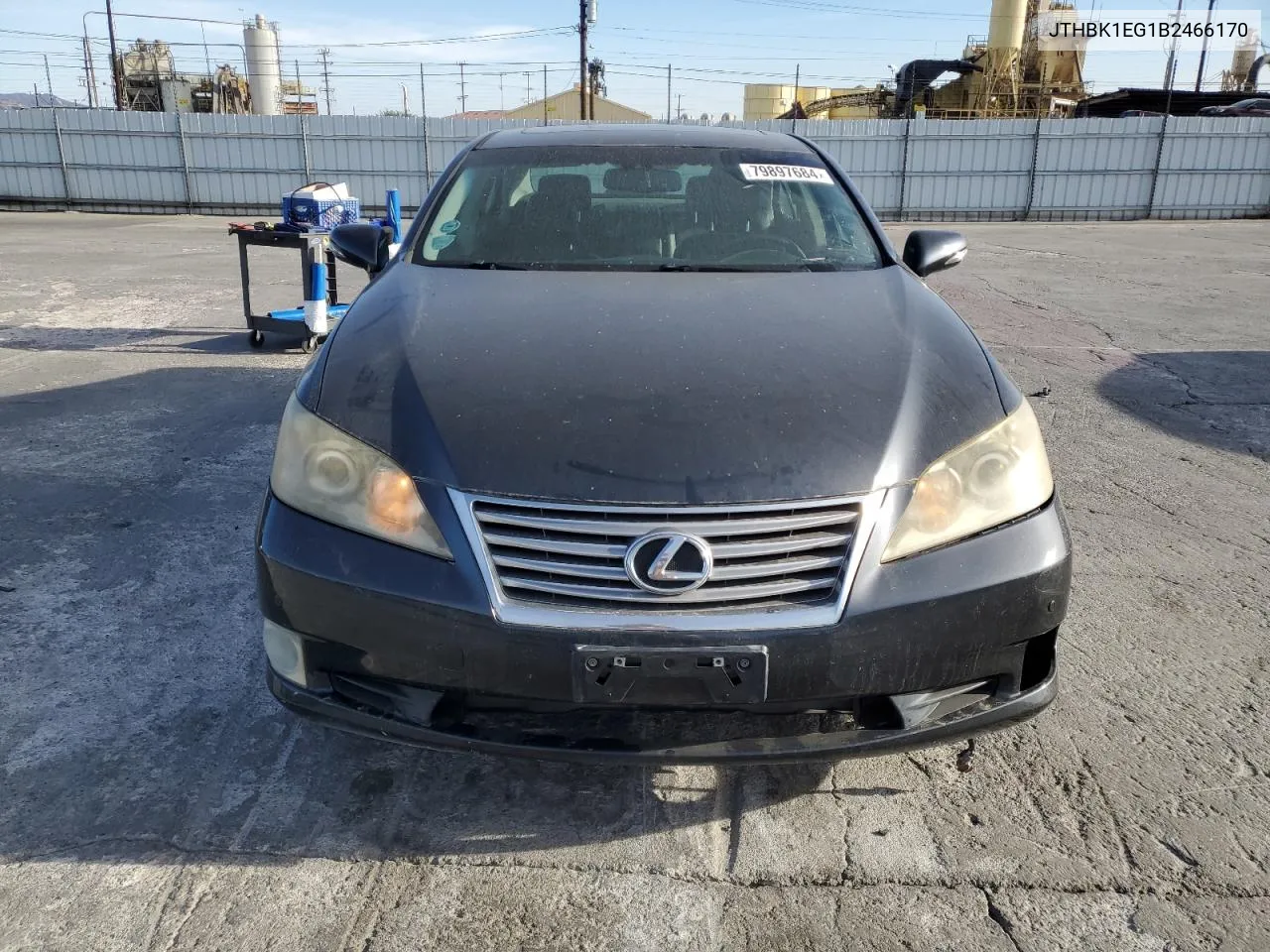 2011 Lexus Es 350 VIN: JTHBK1EG1B2466170 Lot: 79897684