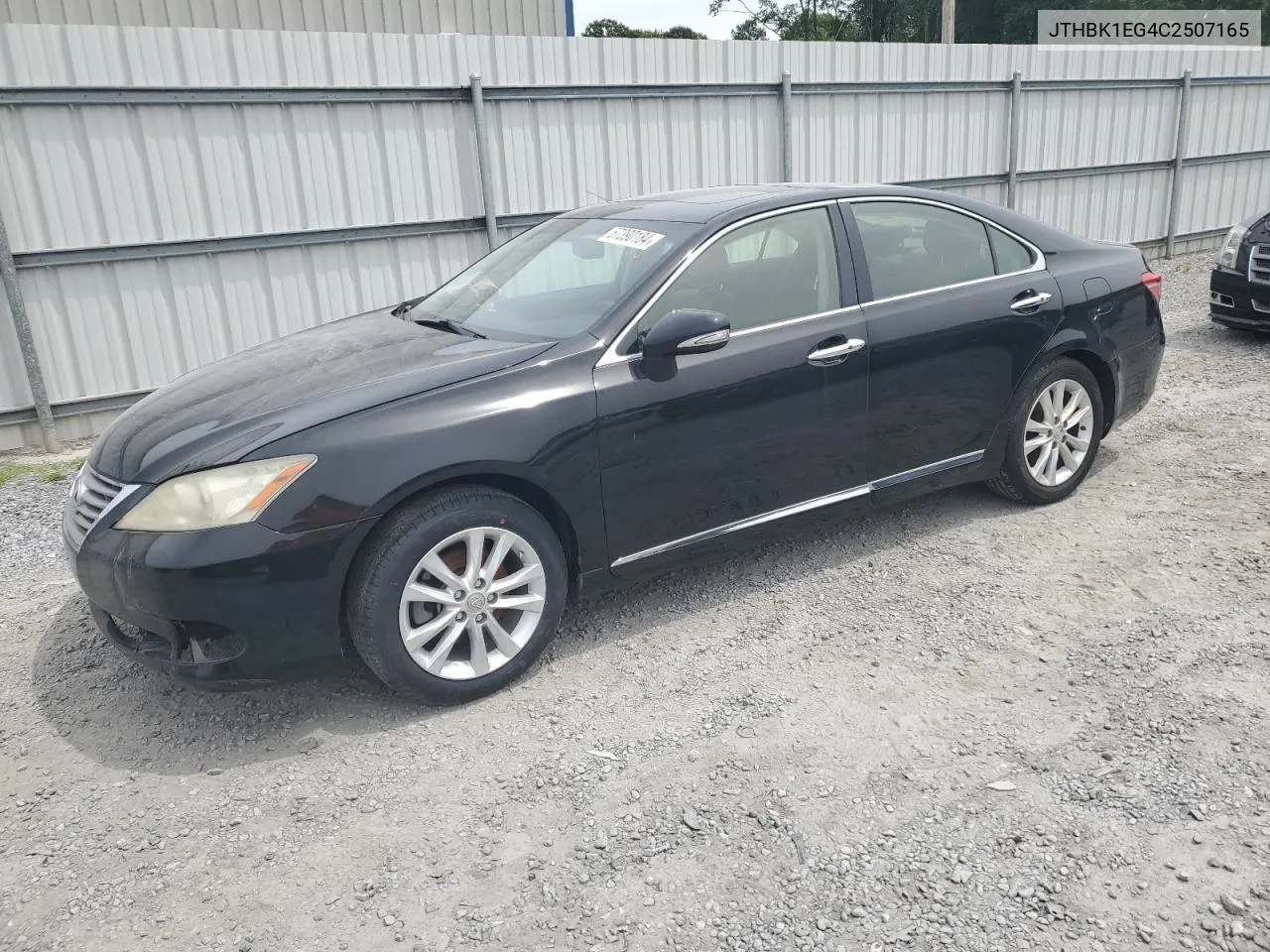 2012 Lexus Es 350 VIN: JTHBK1EG4C2507165 Lot: 57390184