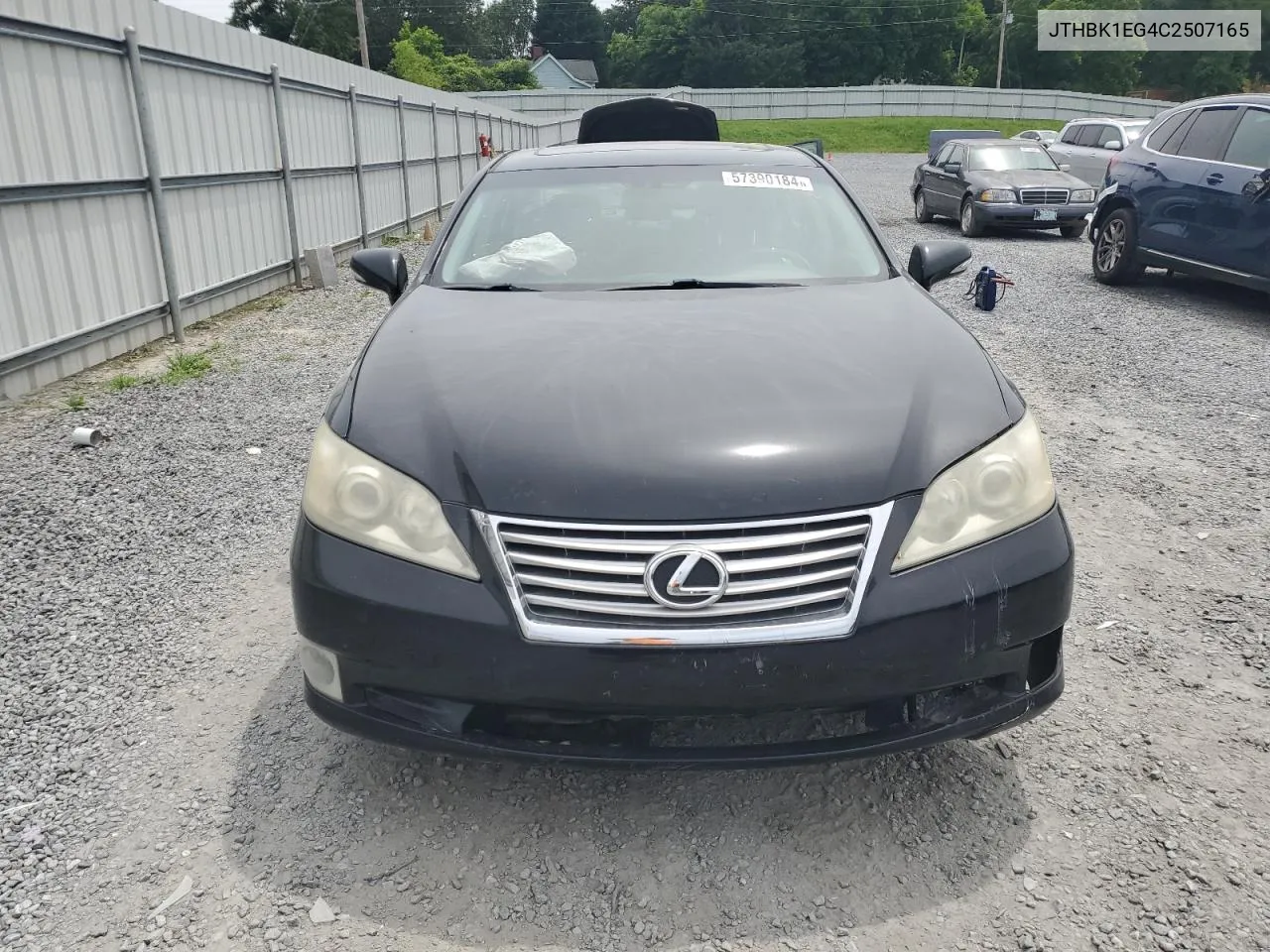 JTHBK1EG4C2507165 2012 Lexus Es 350