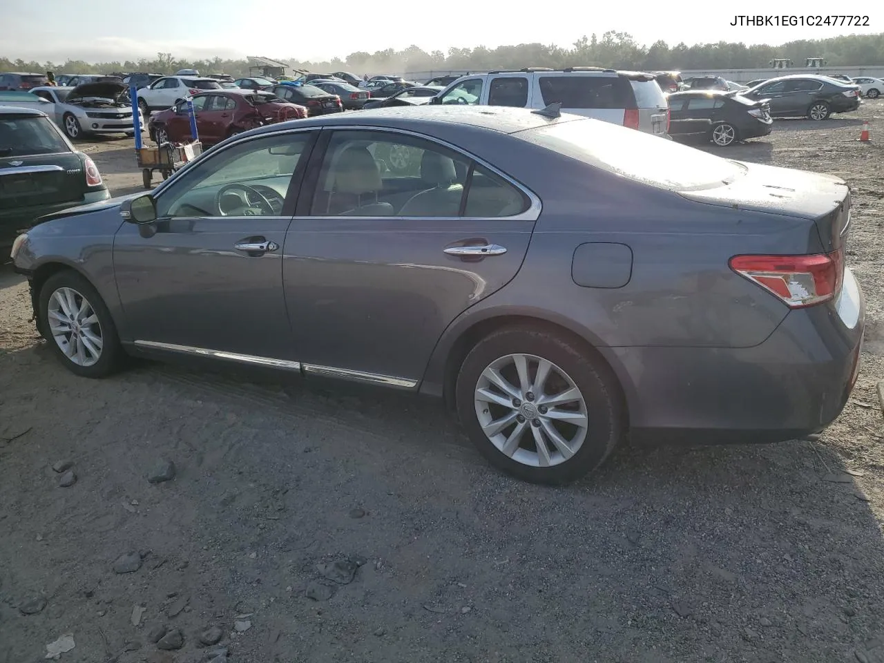 2012 Lexus Es 350 VIN: JTHBK1EG1C2477722 Lot: 62724244