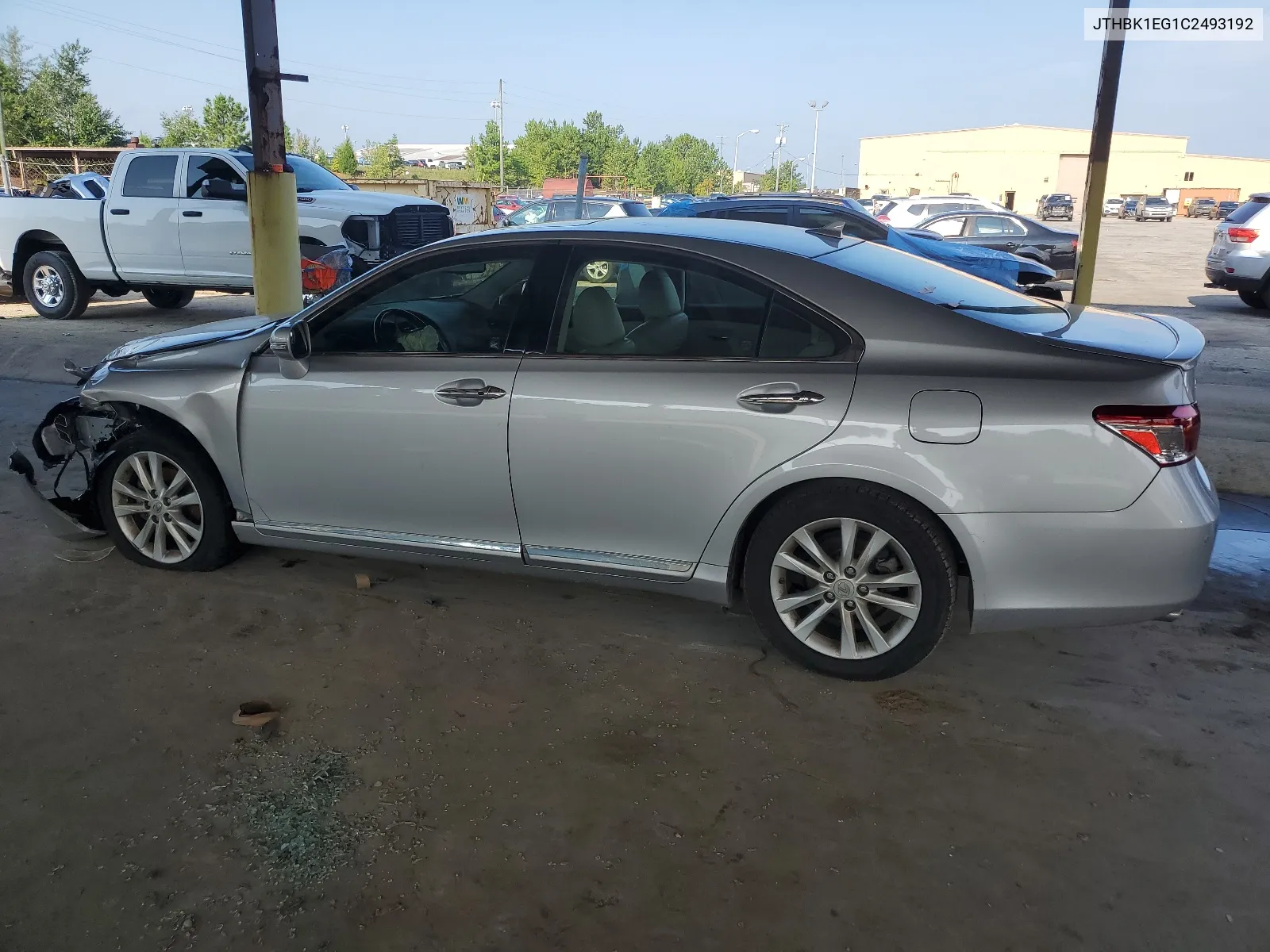 2012 Lexus Es 350 VIN: JTHBK1EG1C2493192 Lot: 67130774