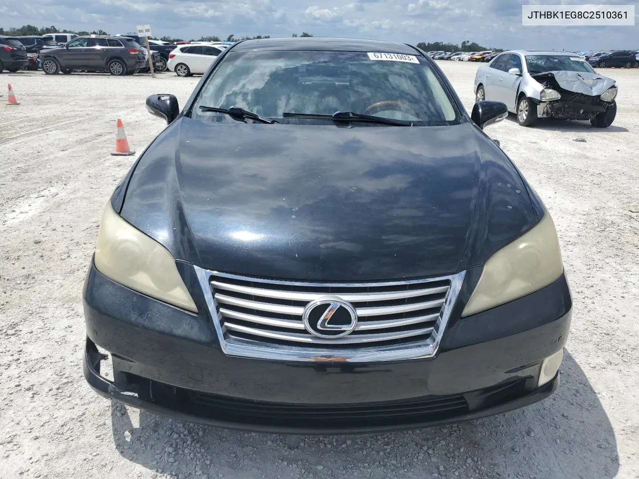 2012 Lexus Es 350 VIN: JTHBK1EG8C2510361 Lot: 67131003