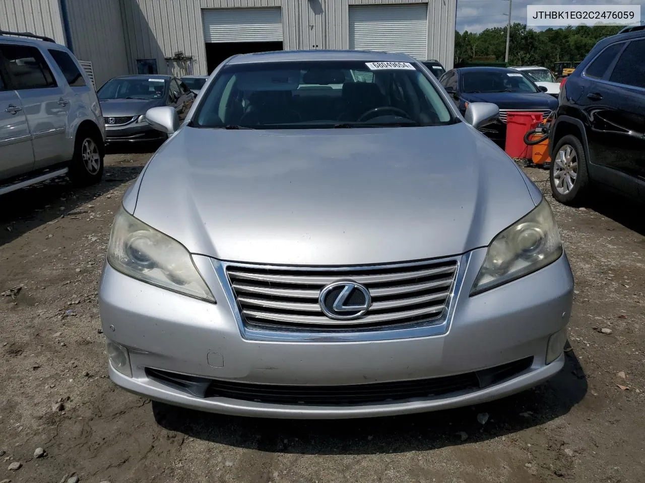 2012 Lexus Es 350 VIN: JTHBK1EG2C2476059 Lot: 68049654