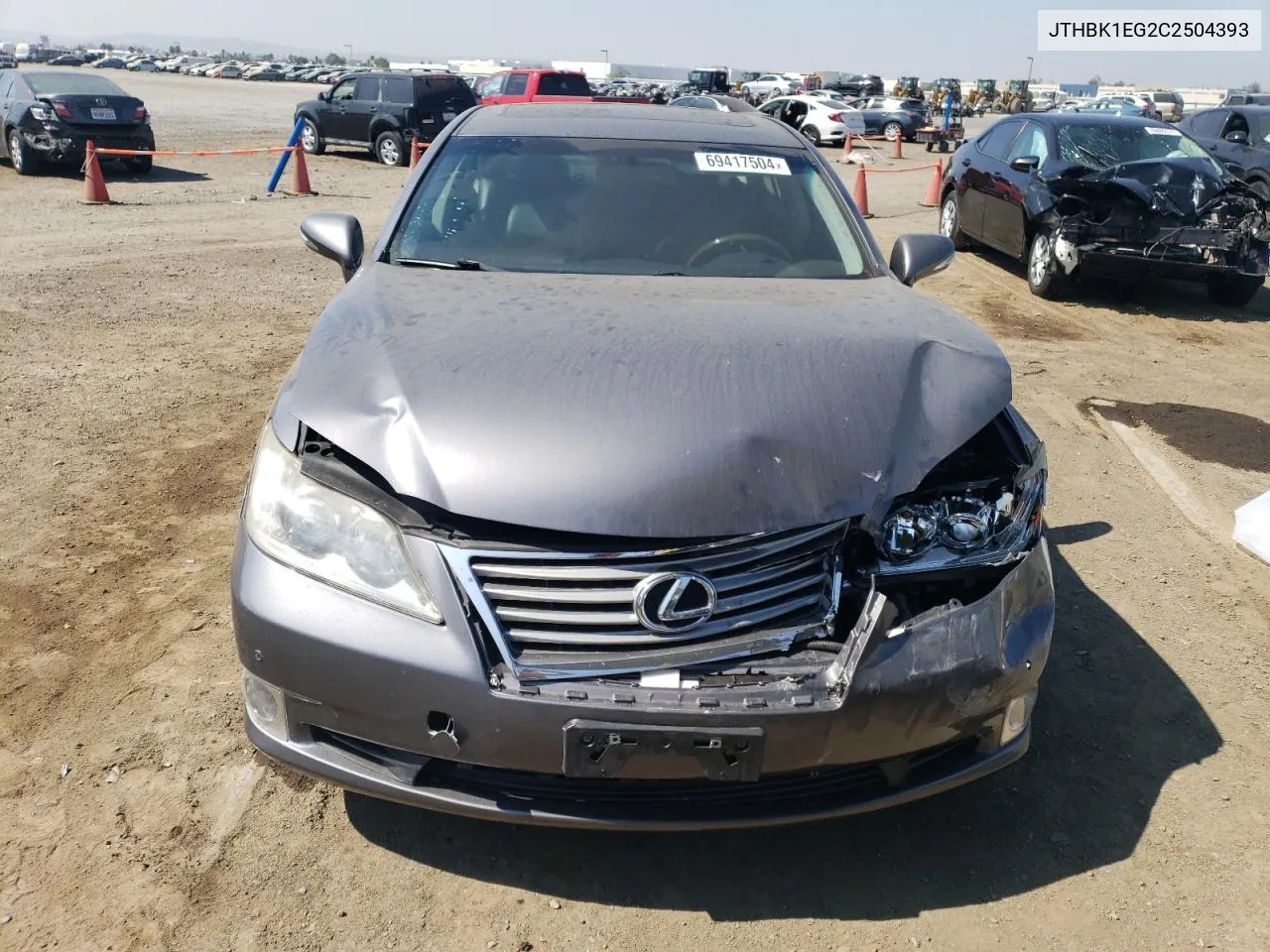 2012 Lexus Es 350 VIN: JTHBK1EG2C2504393 Lot: 69417504