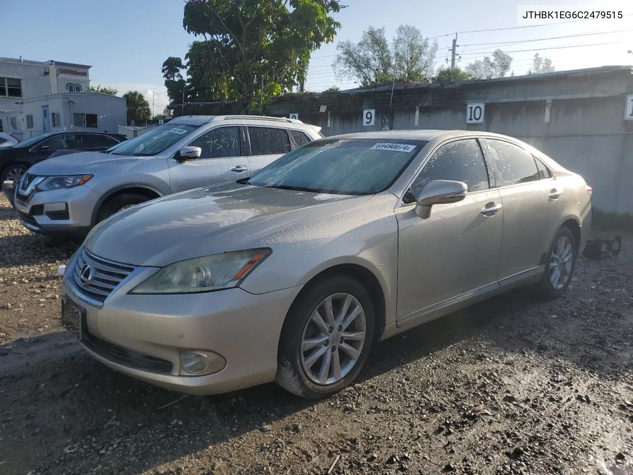 2012 Lexus Es 350 VIN: JTHBK1EG6C2479515 Lot: 69490074