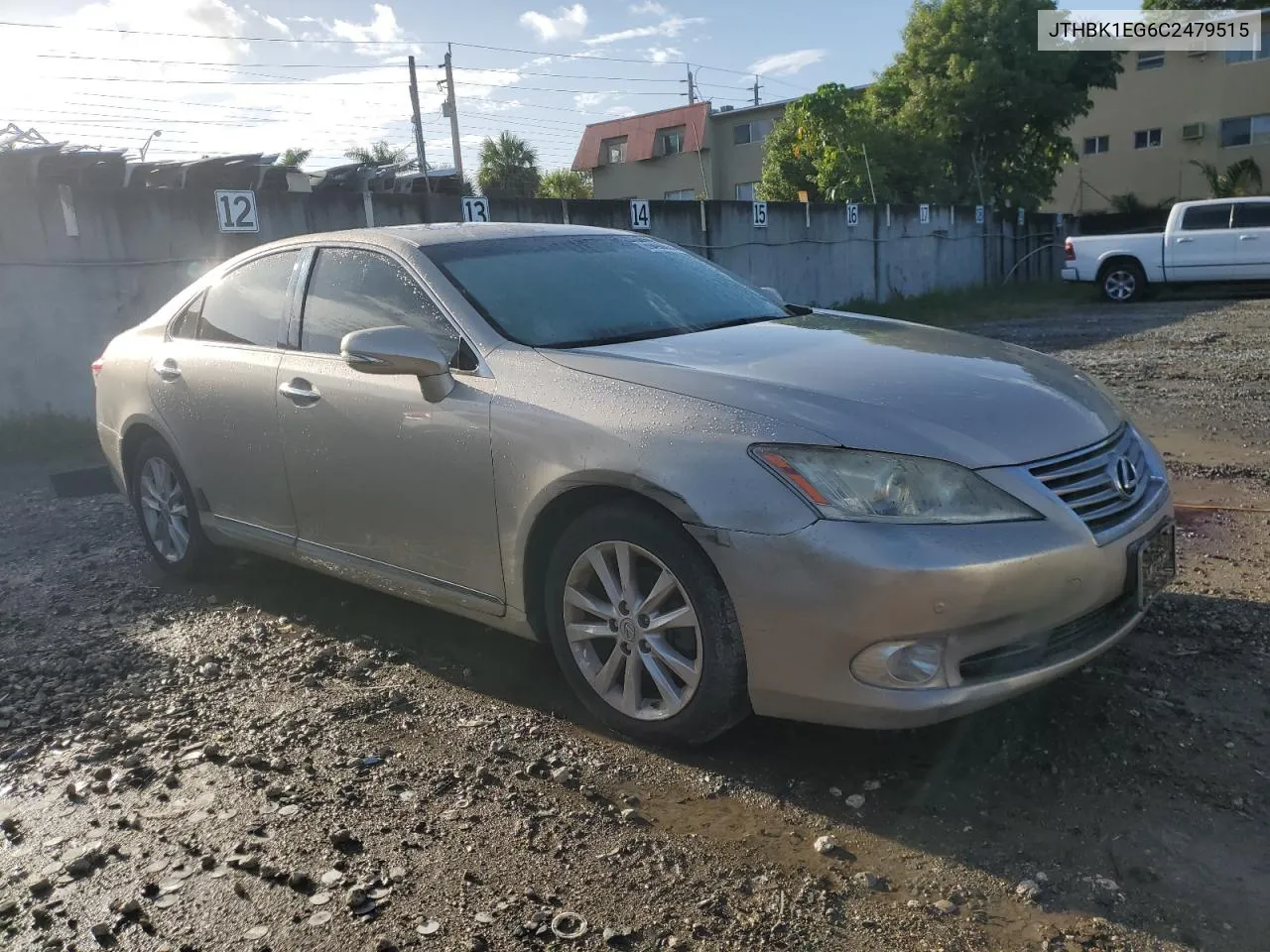 2012 Lexus Es 350 VIN: JTHBK1EG6C2479515 Lot: 69490074