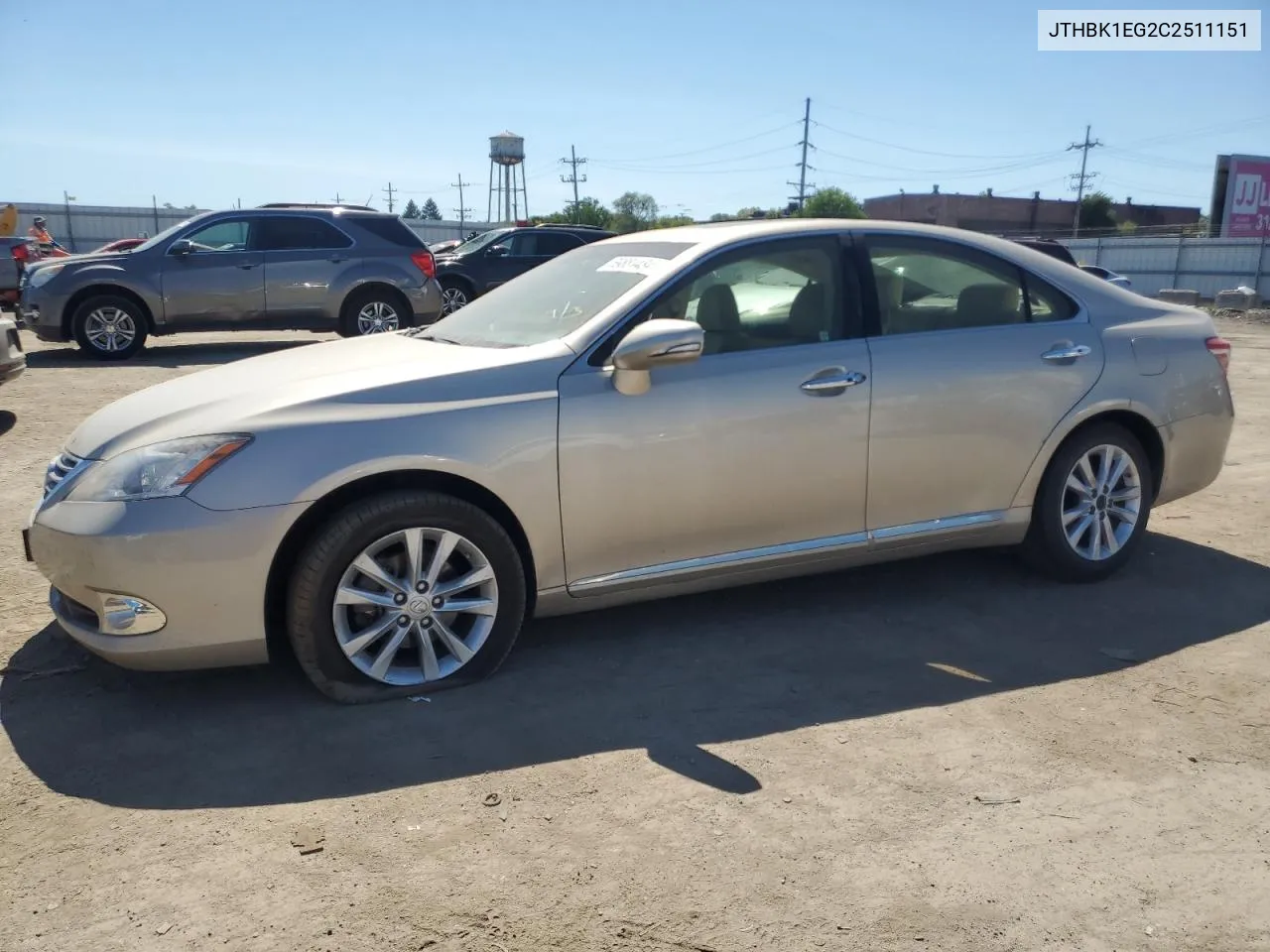 JTHBK1EG2C2511151 2012 Lexus Es 350