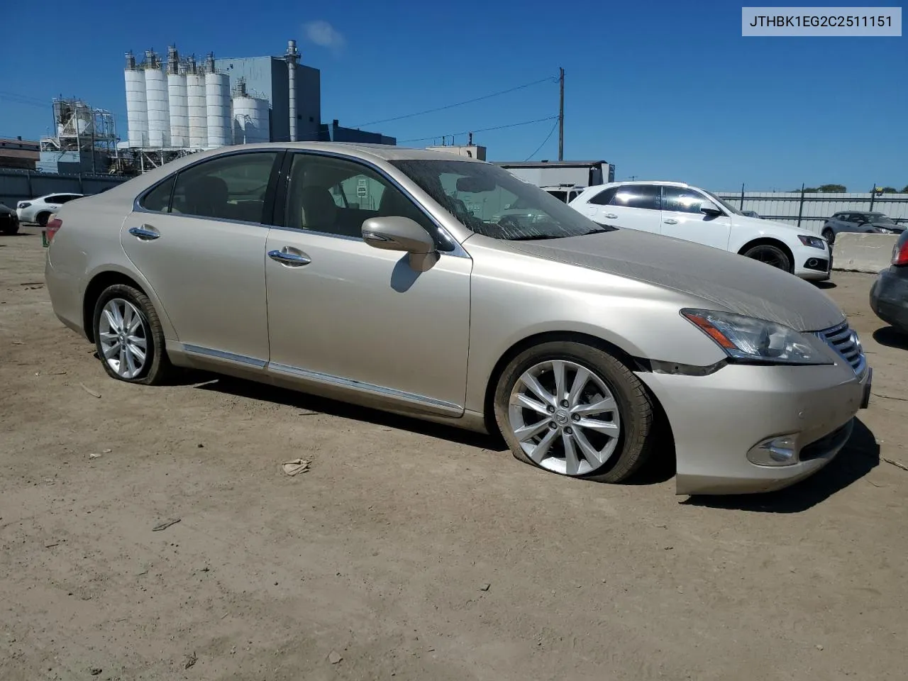 2012 Lexus Es 350 VIN: JTHBK1EG2C2511151 Lot: 69884484