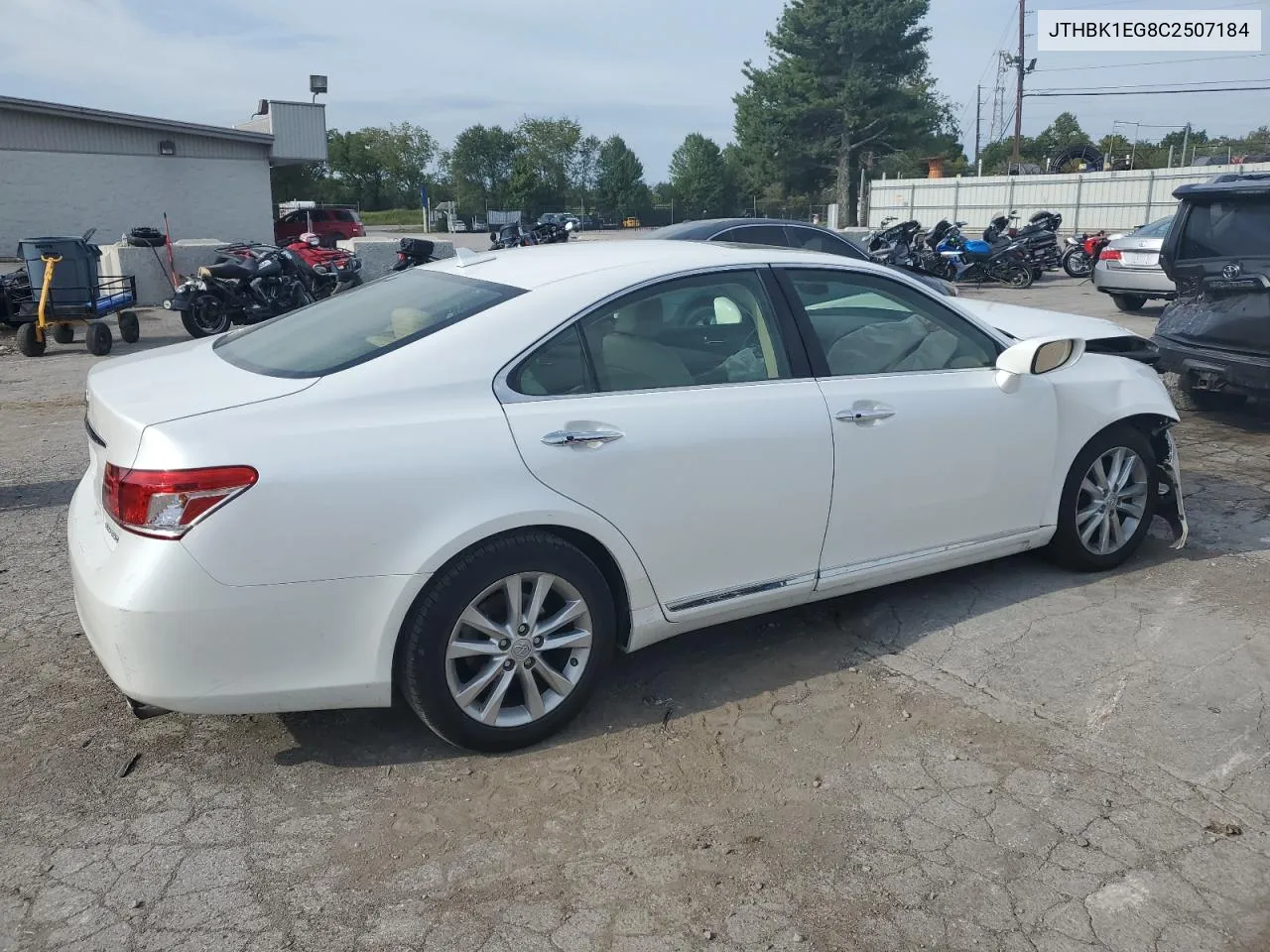 JTHBK1EG8C2507184 2012 Lexus Es 350