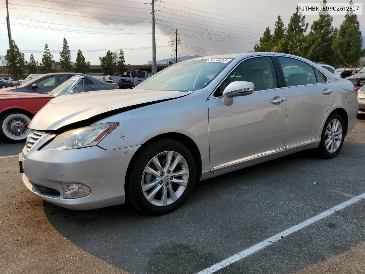 2012 Lexus Es 350 VIN: JTHBK1EG9C2512507 Lot: 70536454