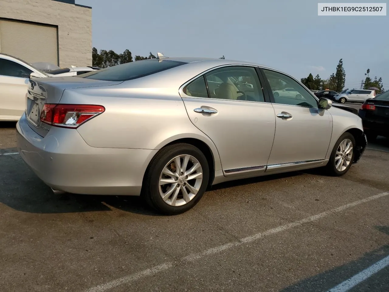 2012 Lexus Es 350 VIN: JTHBK1EG9C2512507 Lot: 70536454