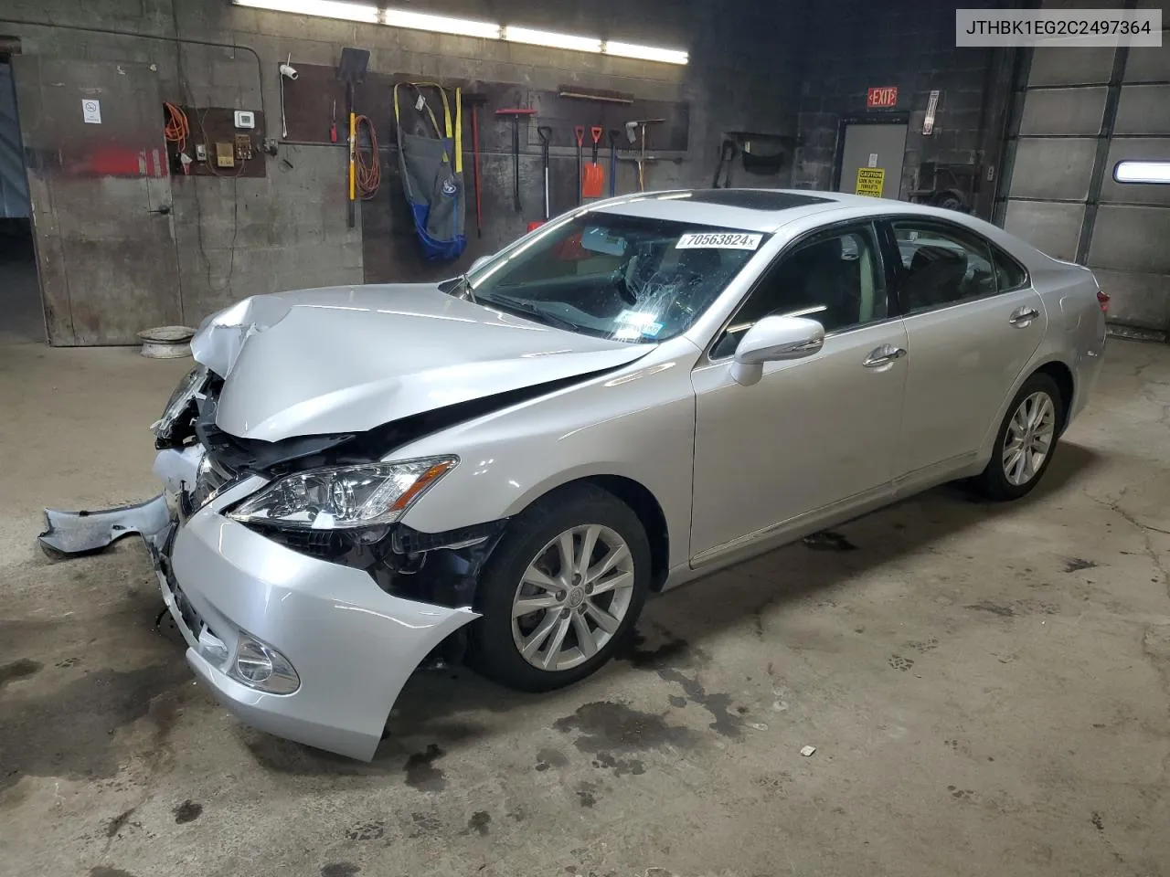 JTHBK1EG2C2497364 2012 Lexus Es 350