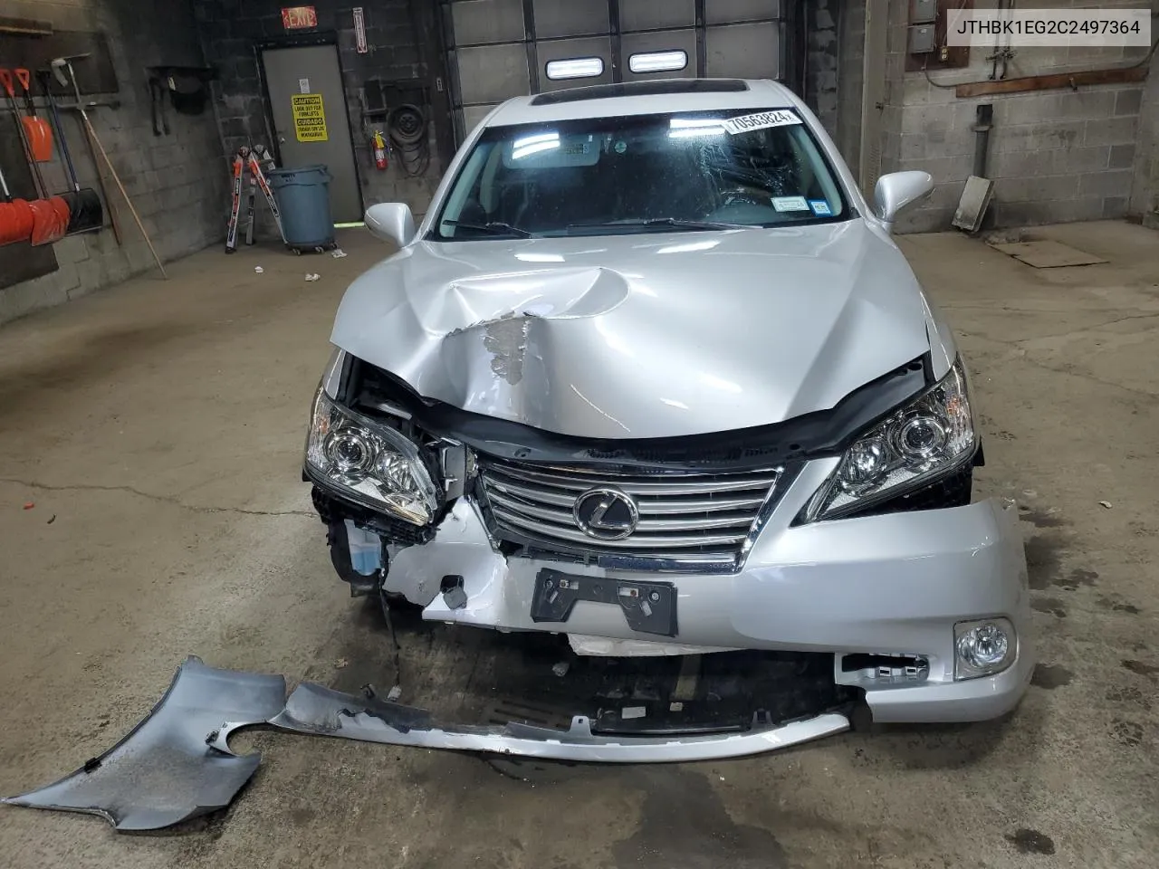 2012 Lexus Es 350 VIN: JTHBK1EG2C2497364 Lot: 70563824