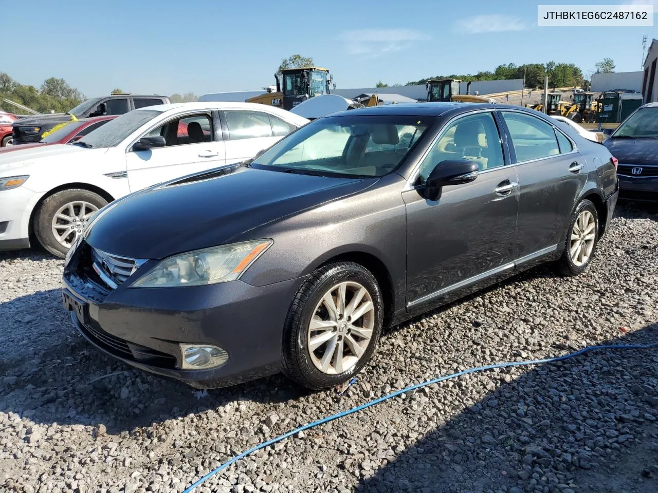 2012 Lexus Es 350 VIN: JTHBK1EG6C2487162 Lot: 71170424