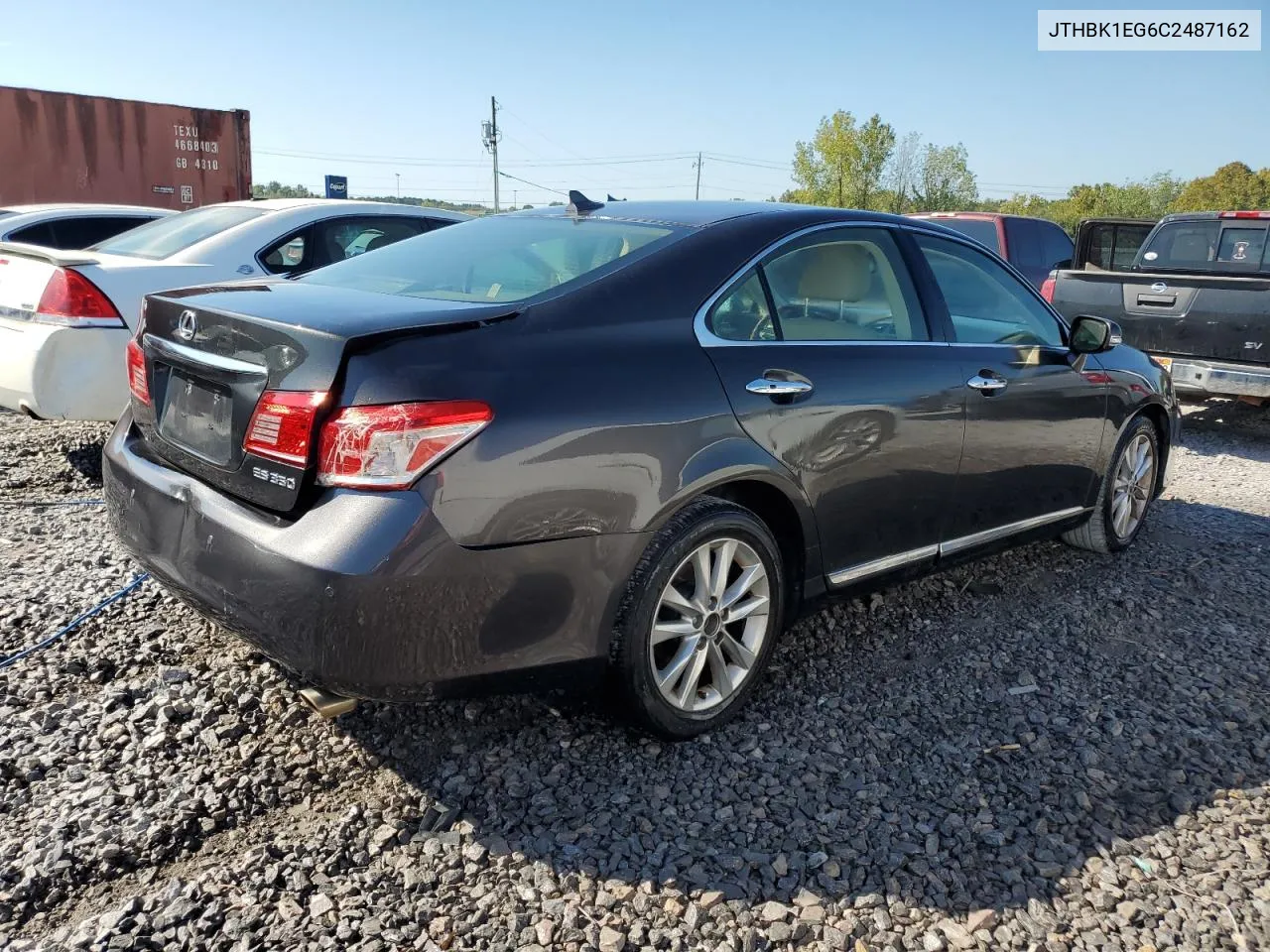 2012 Lexus Es 350 VIN: JTHBK1EG6C2487162 Lot: 71170424