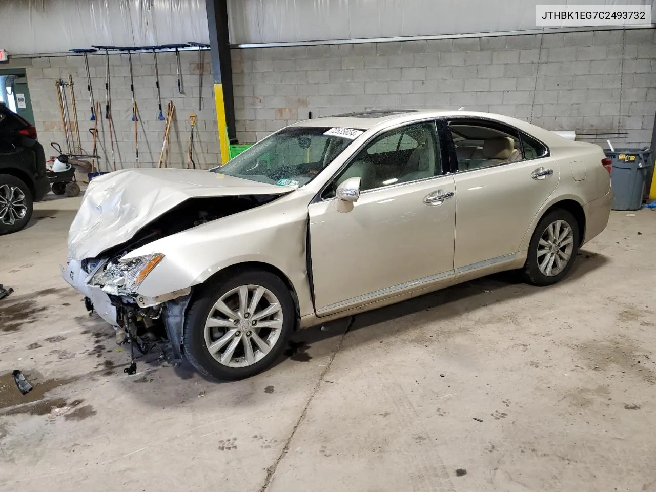 JTHBK1EG7C2493732 2012 Lexus Es 350