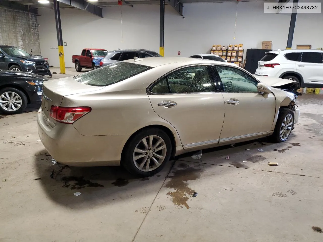 2012 Lexus Es 350 VIN: JTHBK1EG7C2493732 Lot: 72535854