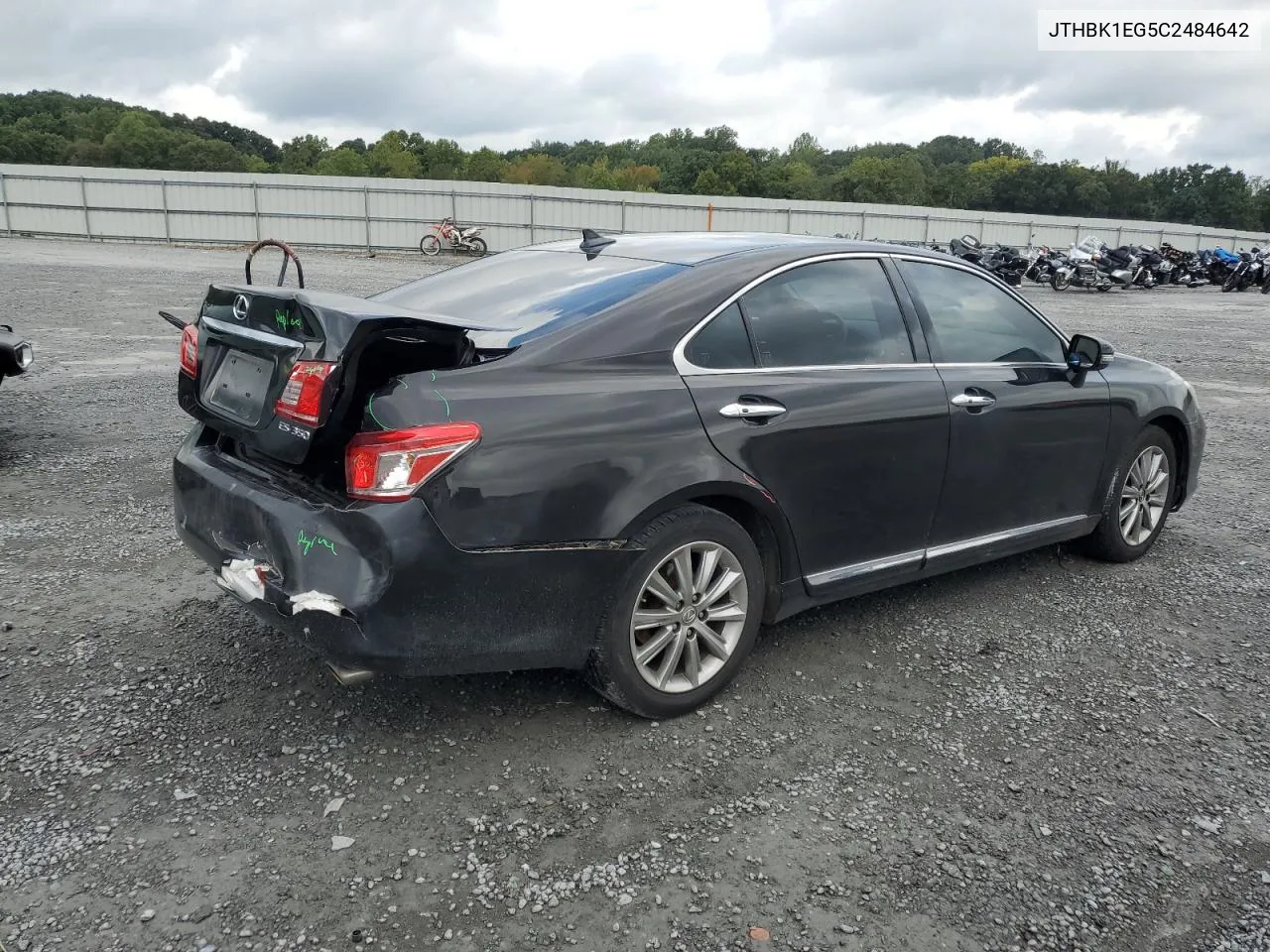 2012 Lexus Es 350 VIN: JTHBK1EG5C2484642 Lot: 72678674