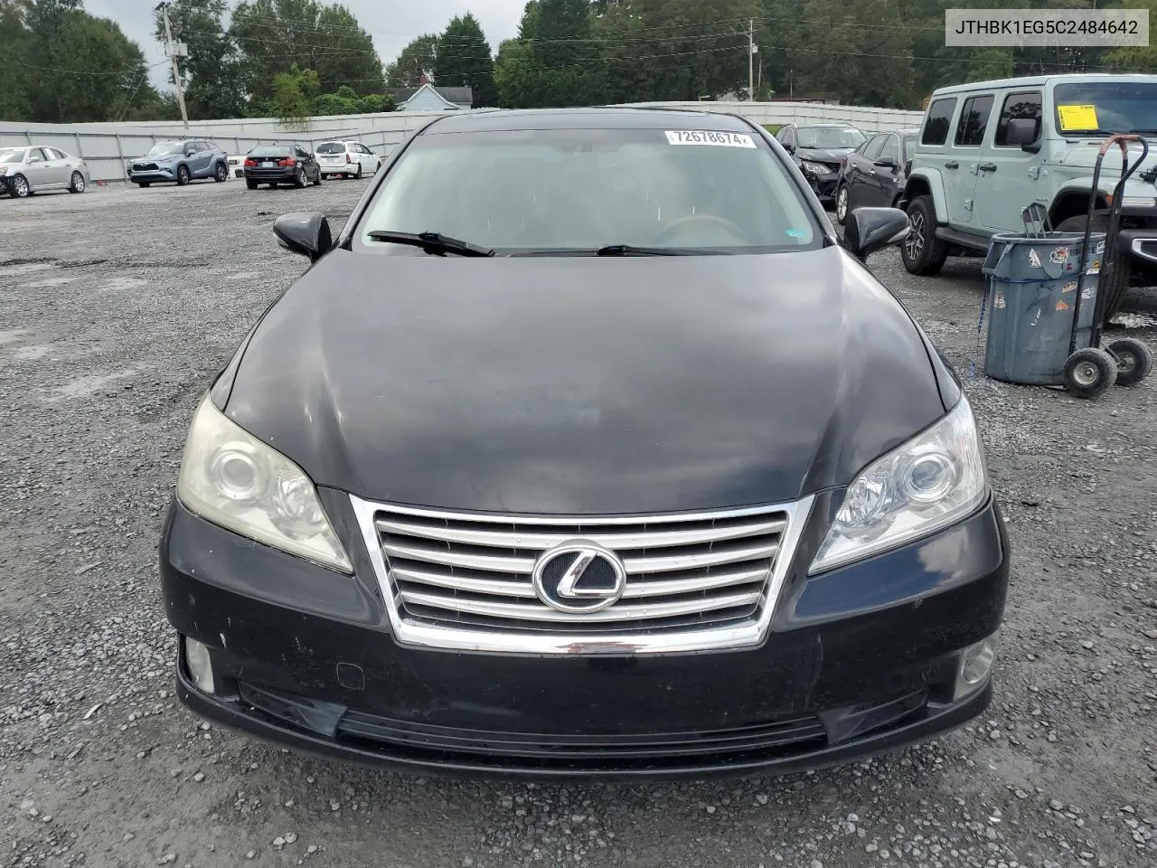 JTHBK1EG5C2484642 2012 Lexus Es 350