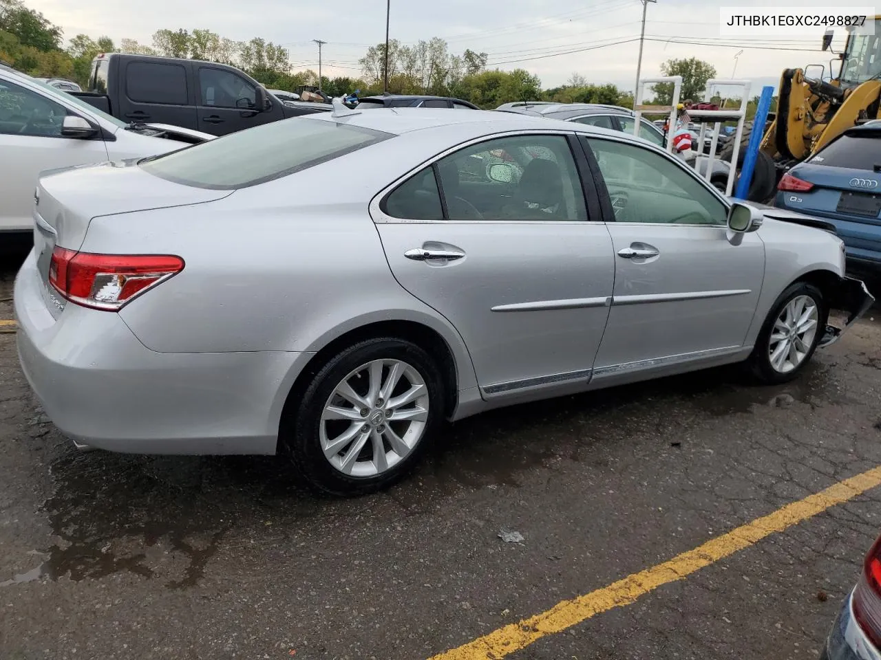 2012 Lexus Es 350 VIN: JTHBK1EGXC2498827 Lot: 72856694