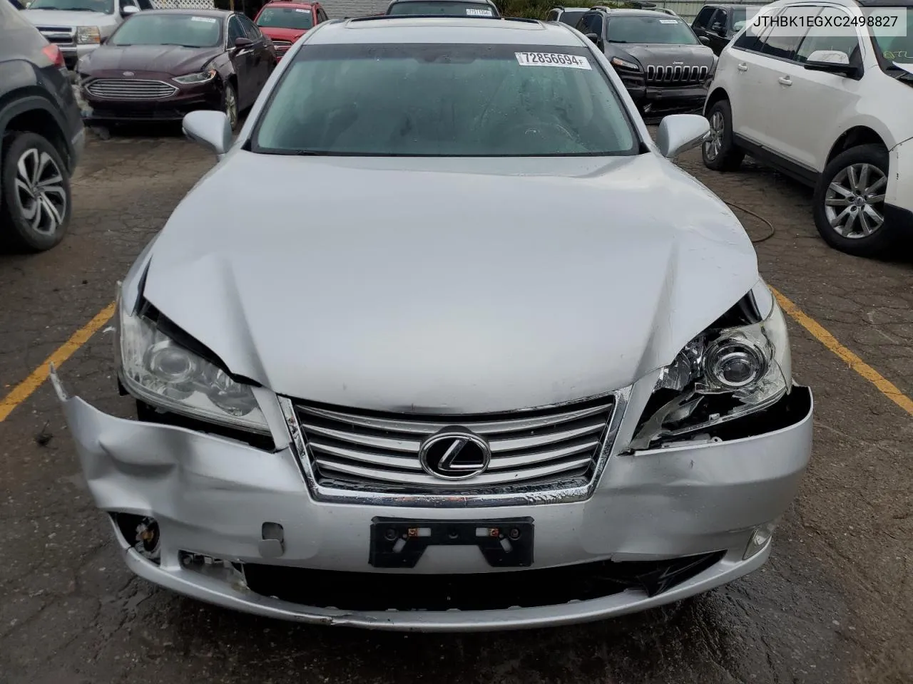 JTHBK1EGXC2498827 2012 Lexus Es 350