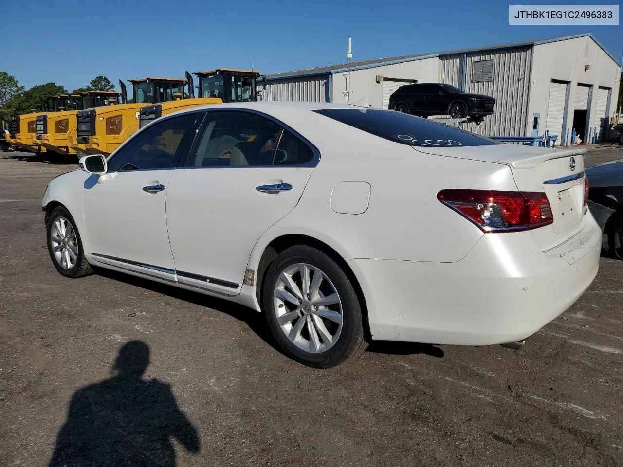 JTHBK1EG1C2496383 2012 Lexus Es 350