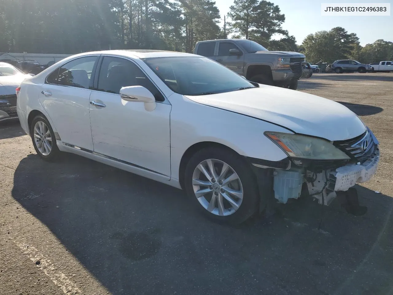 2012 Lexus Es 350 VIN: JTHBK1EG1C2496383 Lot: 73609334