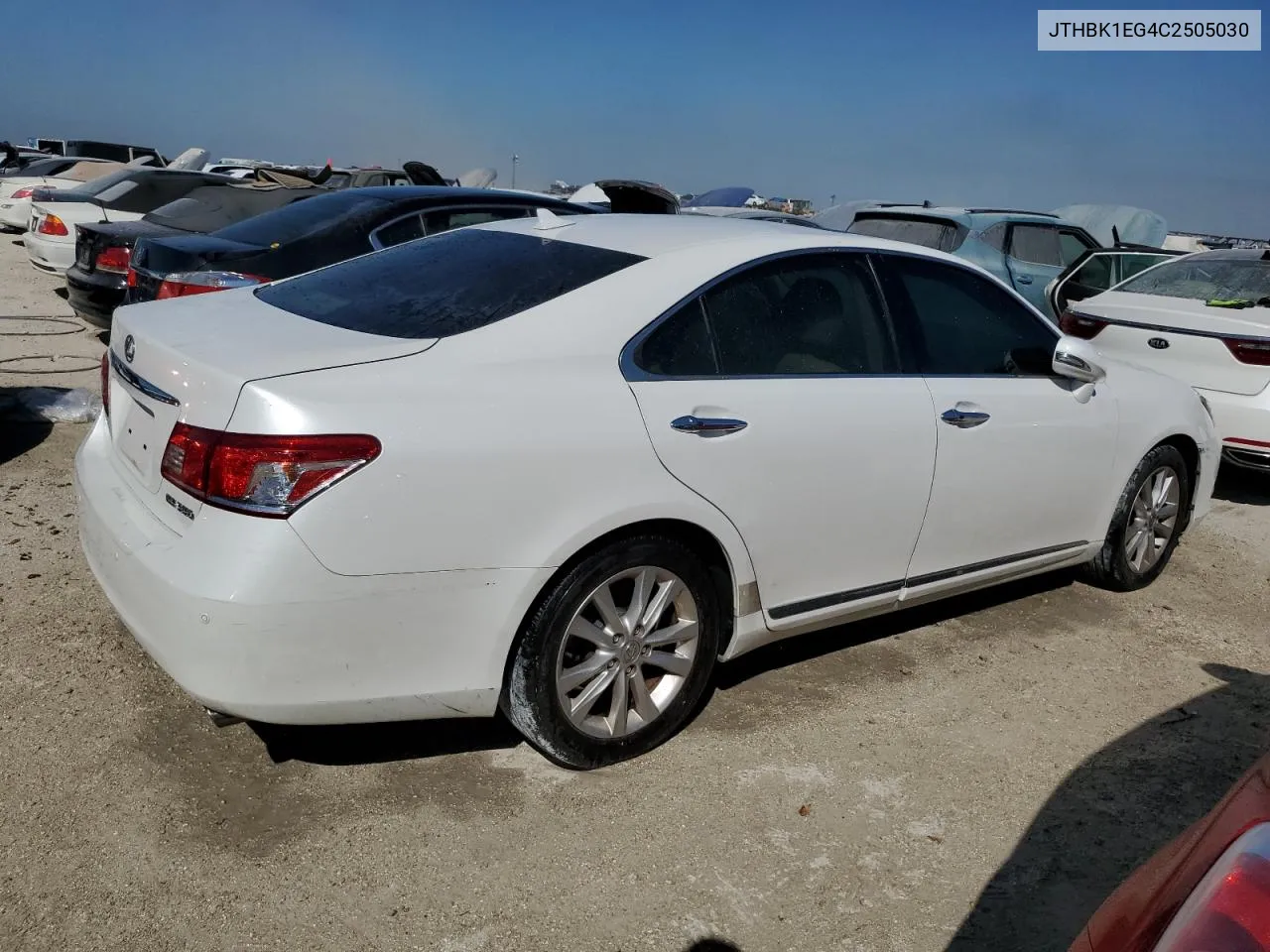 2012 Lexus Es 350 VIN: JTHBK1EG4C2505030 Lot: 73825164