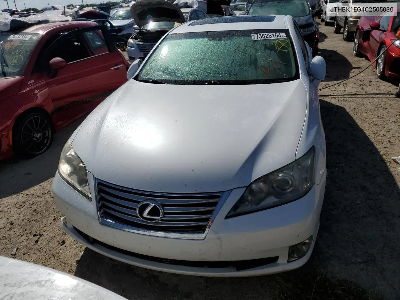 2012 Lexus Es 350 VIN: JTHBK1EG4C2505030 Lot: 73825164