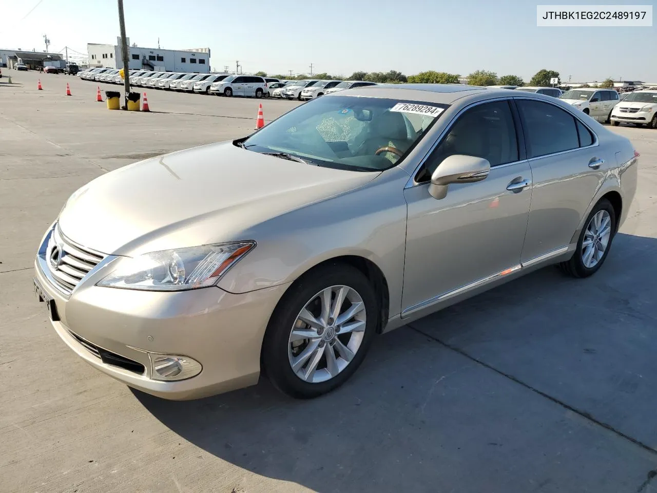 JTHBK1EG2C2489197 2012 Lexus Es 350