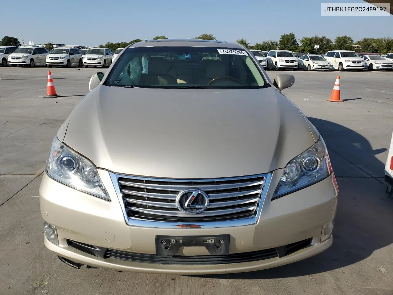 JTHBK1EG2C2489197 2012 Lexus Es 350