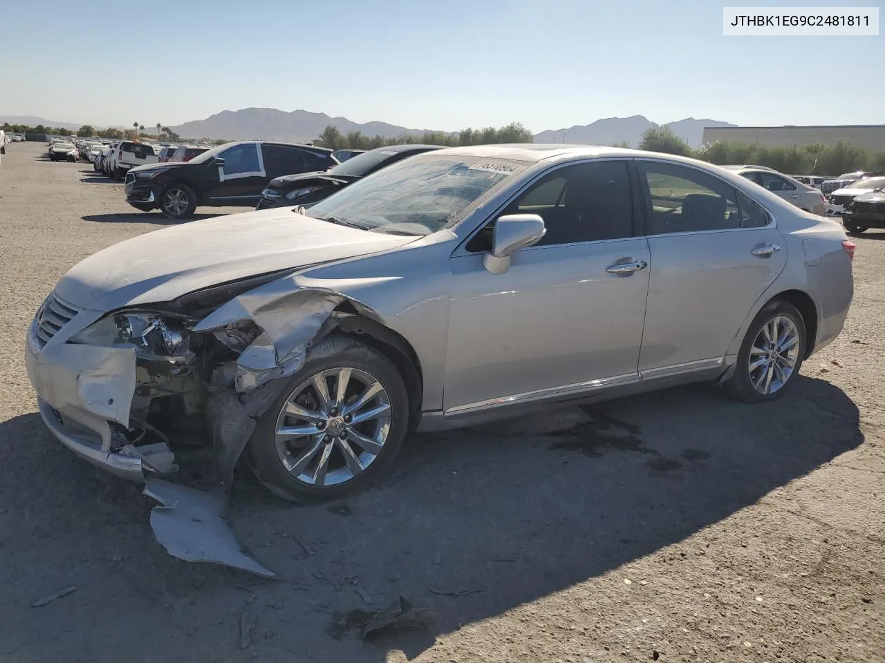 2012 Lexus Es 350 VIN: JTHBK1EG9C2481811 Lot: 76310904