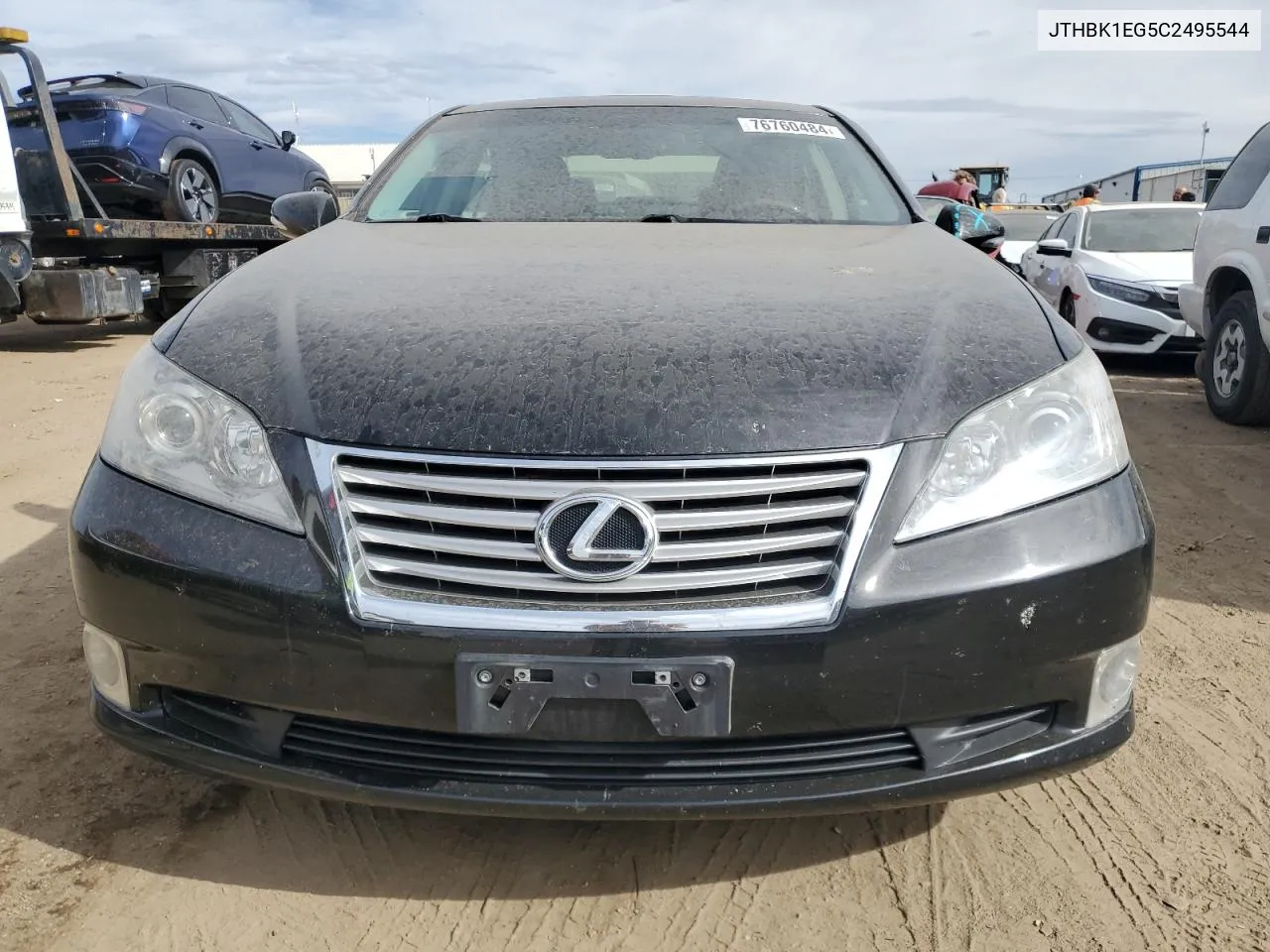 2012 Lexus Es 350 VIN: JTHBK1EG5C2495544 Lot: 76760484