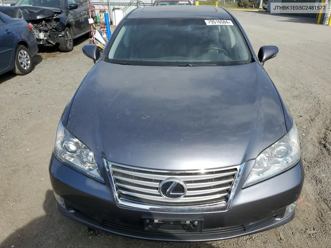 2012 Lexus Es 350 VIN: JTHBK1EG5C2481577 Lot: 79516584