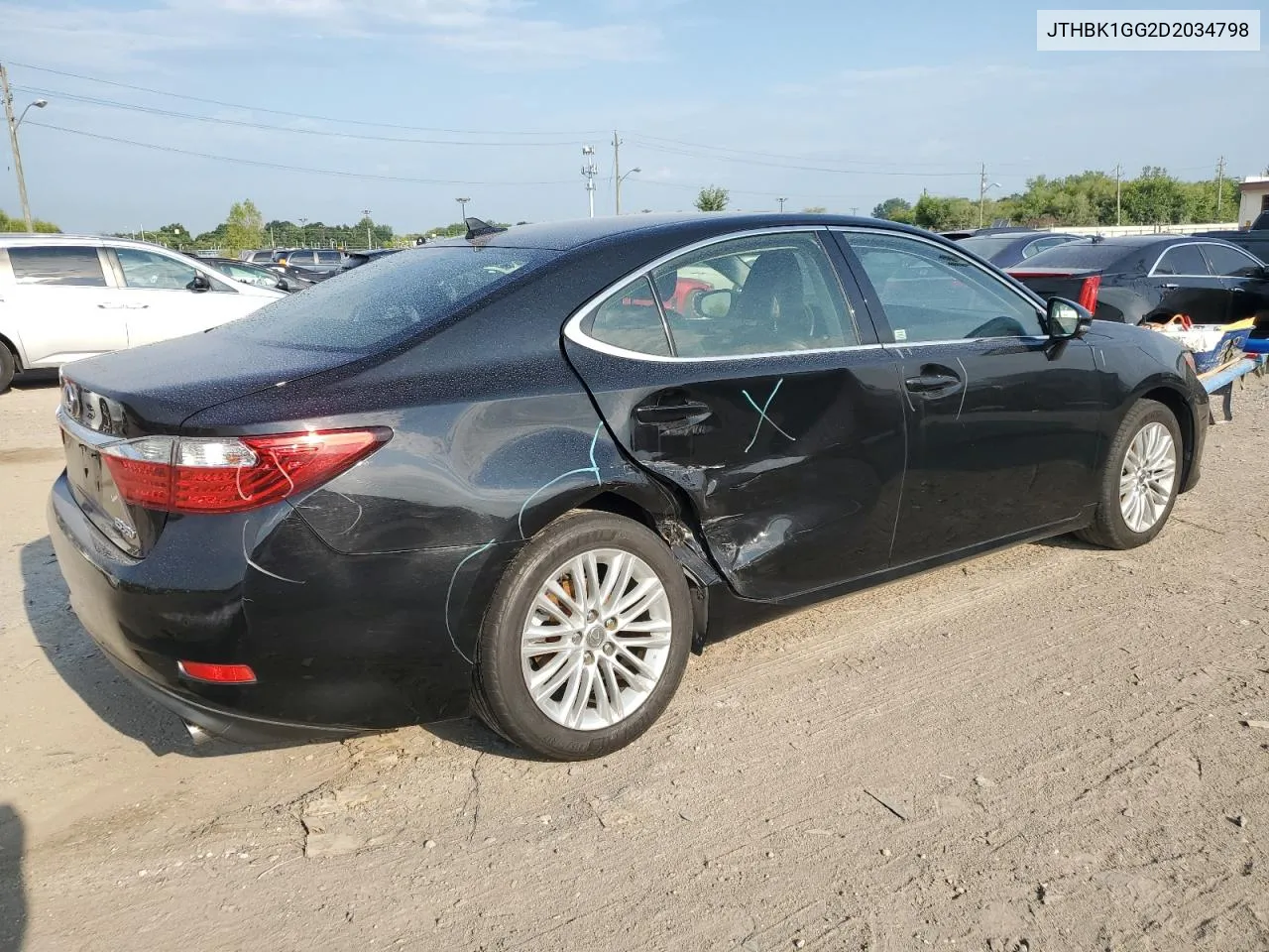 2013 Lexus Es 350 VIN: JTHBK1GG2D2034798 Lot: 63621464