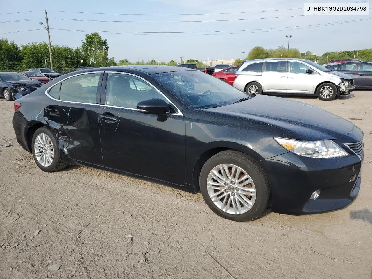 2013 Lexus Es 350 VIN: JTHBK1GG2D2034798 Lot: 63621464