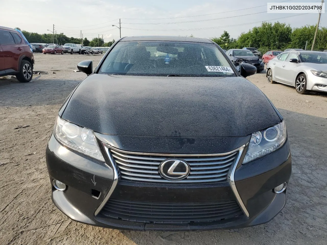 2013 Lexus Es 350 VIN: JTHBK1GG2D2034798 Lot: 63621464