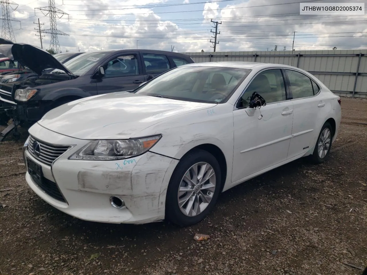 2013 Lexus Es 300H VIN: JTHBW1GG8D2005374 Lot: 66683024