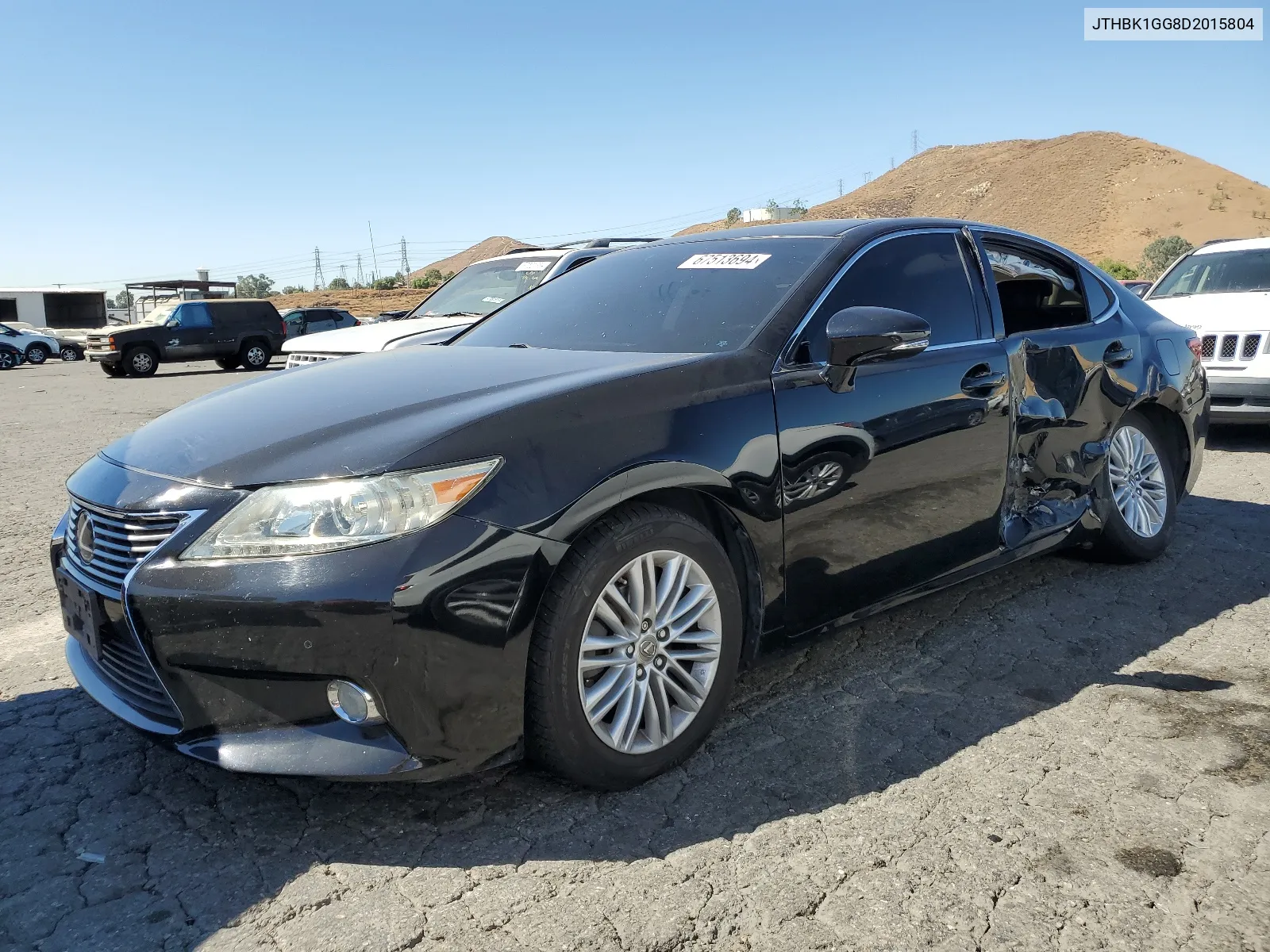 2013 Lexus Es 350 VIN: JTHBK1GG8D2015804 Lot: 67513694