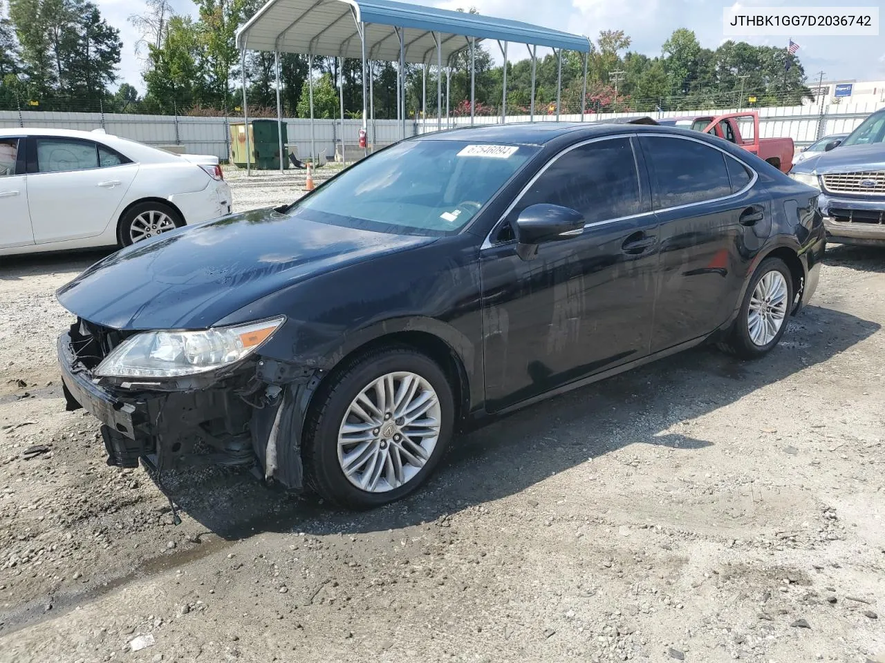 JTHBK1GG7D2036742 2013 Lexus Es 350